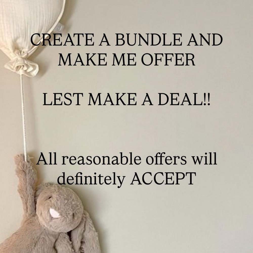 CREATE A BUNDLE! Accept offers :)